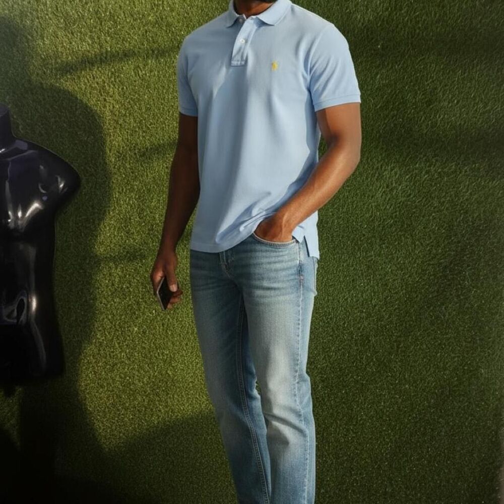 Polo-ralph-lauren Men's Blue Polo-shirts